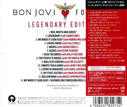 BON JOVI / Forever (Legendary Edition) Forever (Legendary Edition) (SHM-CD) 2025