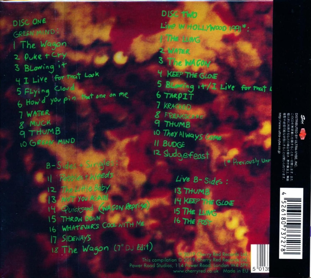 DINOSAUR JR. Green Mind - Deluxe Expanded 2CD Edition 1991