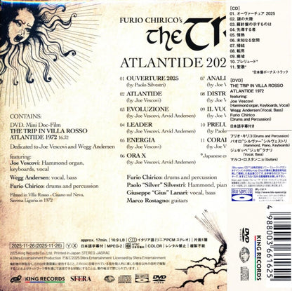 Furio Chirico's THE TRIP / Atlantide 2025 [Limited edition paper jacket specification] (Blu-spec CD+DVD)
