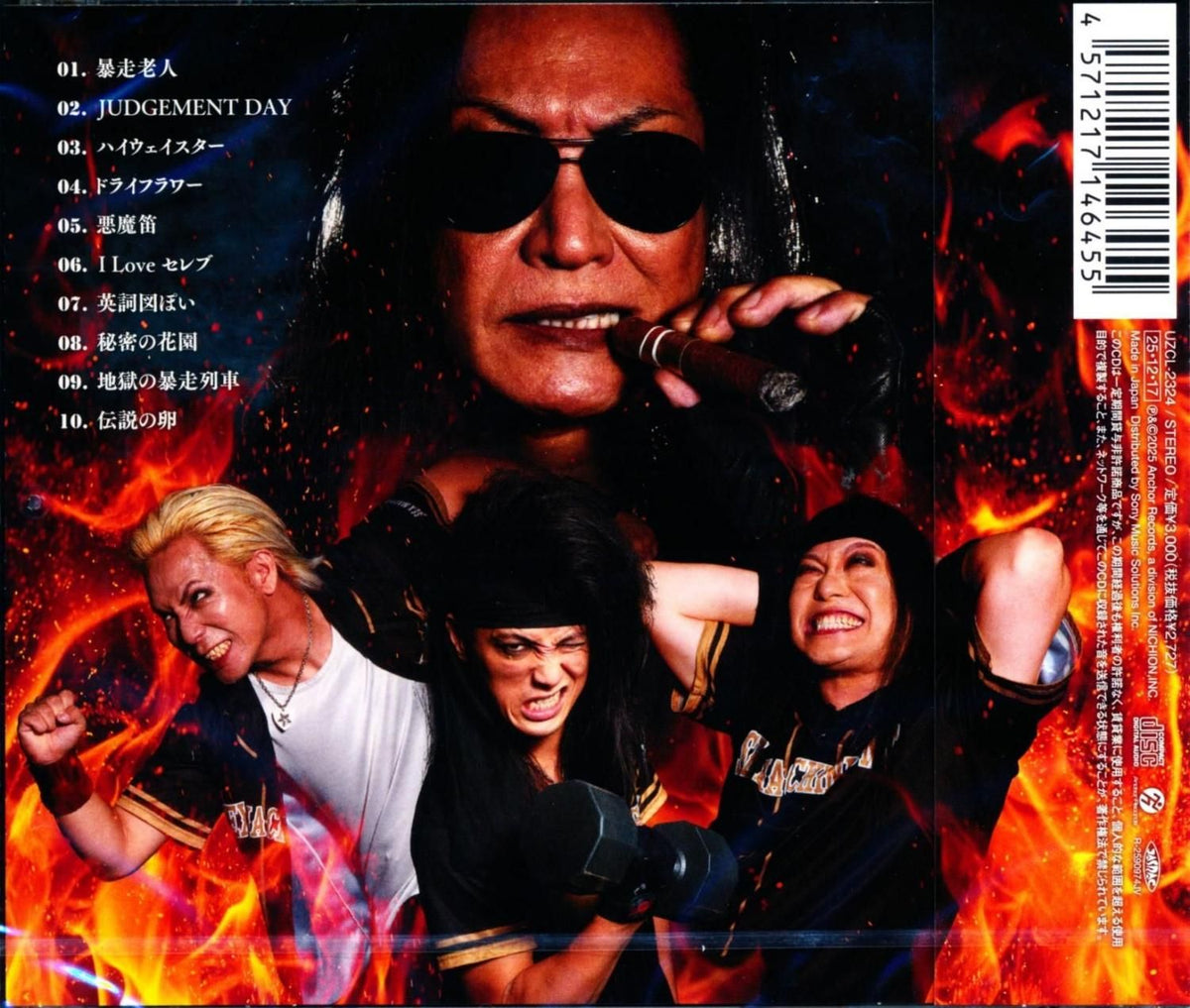 SEX MACHINEGUNS / HEAVY METAL COMMANDER (CD) 2025