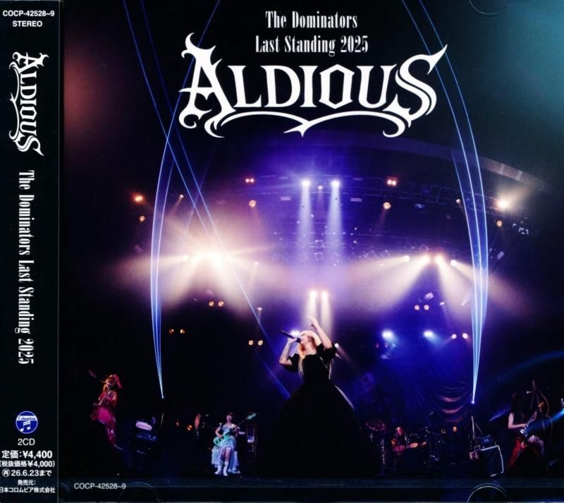 ALDIOUS / The Dominators Last Standing 2025 (2CD) Live