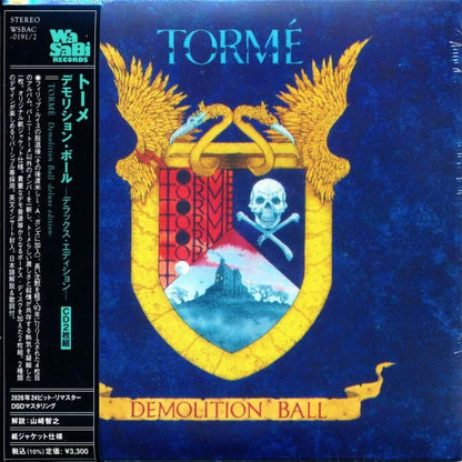 TORME / Demolition Ball -deluxe edition- Demolition Ball 2026 24-bit remaster DSD mastering Paper jacket 2CD 1993 4th