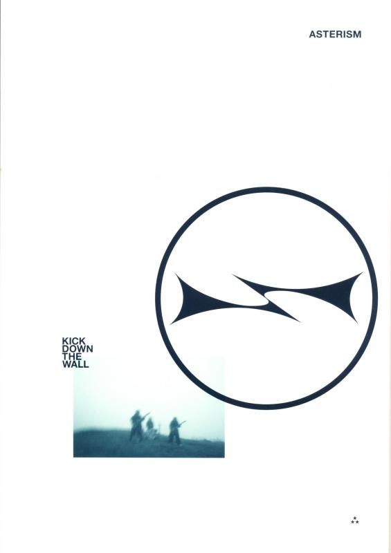 ASTERISM / Kick Down the Wall (CD+BOOK) 2026 4th Full Album