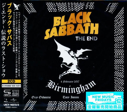 BALCK SABBATH Black Sabbath / The End ~The Legendary Last Show (2SHM-CD Edition) 2026