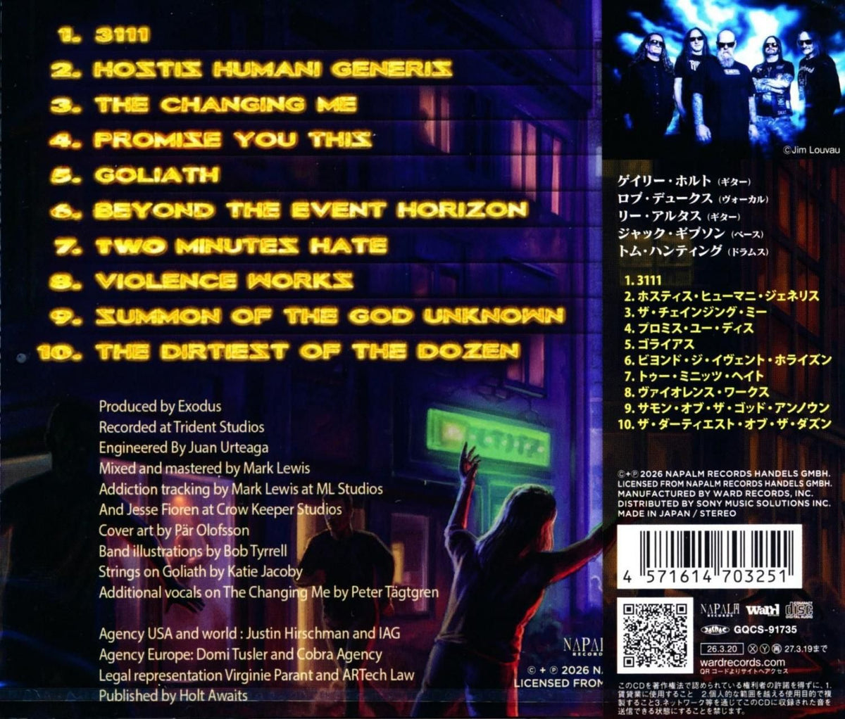 Exodus / Goliath (CD) 2026