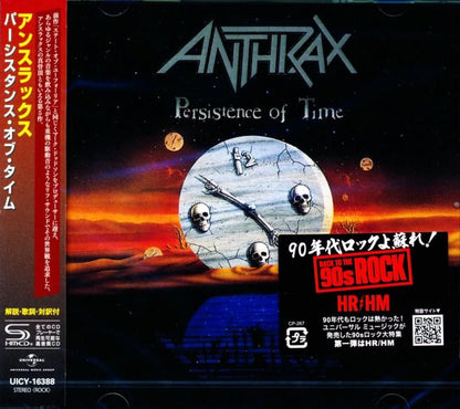 Anthrax / Persistence Of Time (SHM-CD) 2026 1990 5th