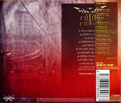 FATAL FORCE / Unholy Rites (Signed by Mike Vecera!)