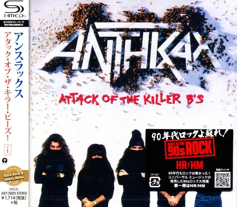 ANTHRAX / Attack Of The Killer B's Attack Of The Killer Beads (SHM-CD) 2026 1991