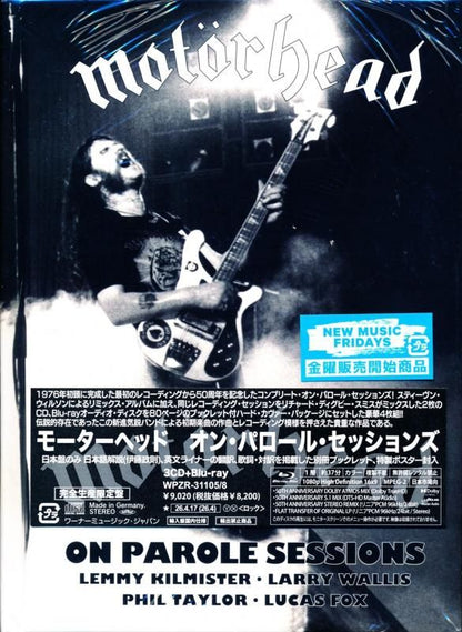 Motorhead / On Parole Sessions / On Parole Sessions (3CD+Blu-ray) 2026