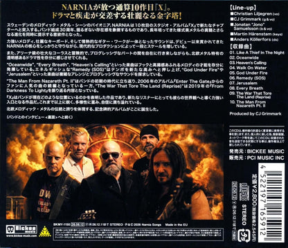 NARNIA / X Ten (CD) 2026 10th
