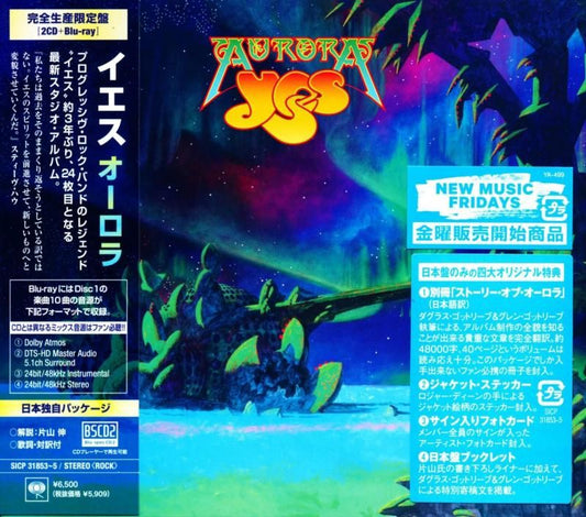 YES / Aurora (2CD+Blu-ray) (Limited Edition) 2026 24th