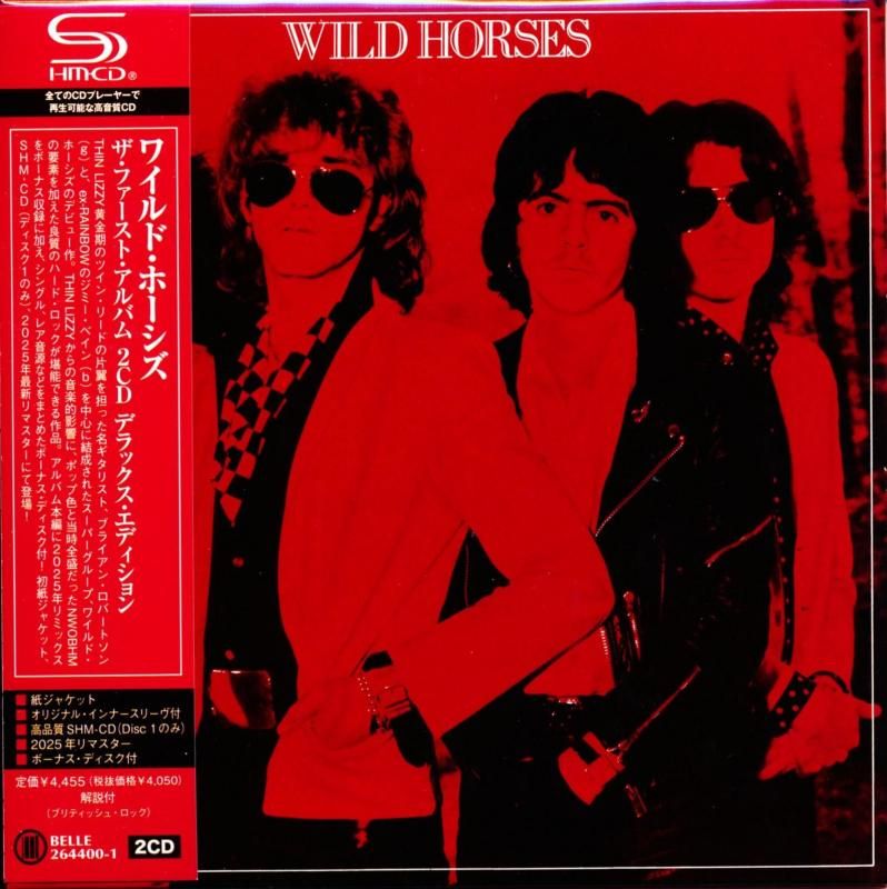 WILD HORSED Wild Horses / The First Album 2CD Deluxe Edition (SHM-CD) 2026 2023 Remaster