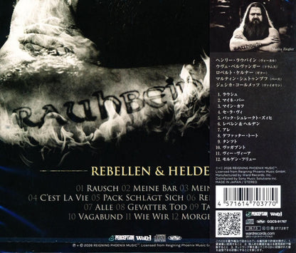 Rauhbein / REBELLEN & HELDEN (CD) 2026