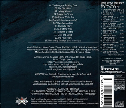 MARCO GARAU’S MAGIC OPERA / The Final Flight (CD) 2026 3rd