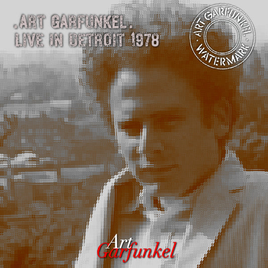 Art Garfunkel 1978 U.S. Tour March 19 Detroit（Watermark Tour)