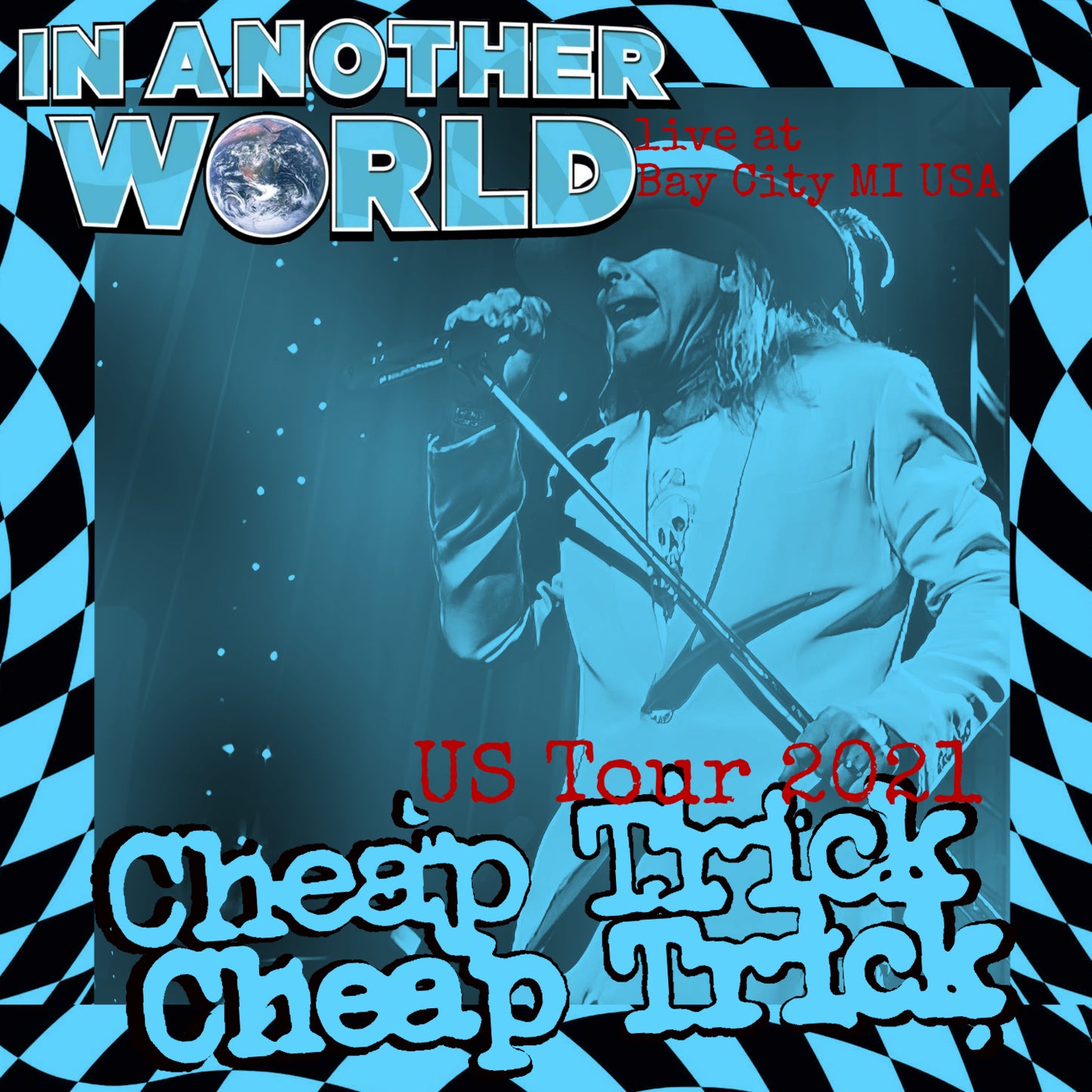 Cheap Trick 2021 US Tour July 11, Michigan +bonus