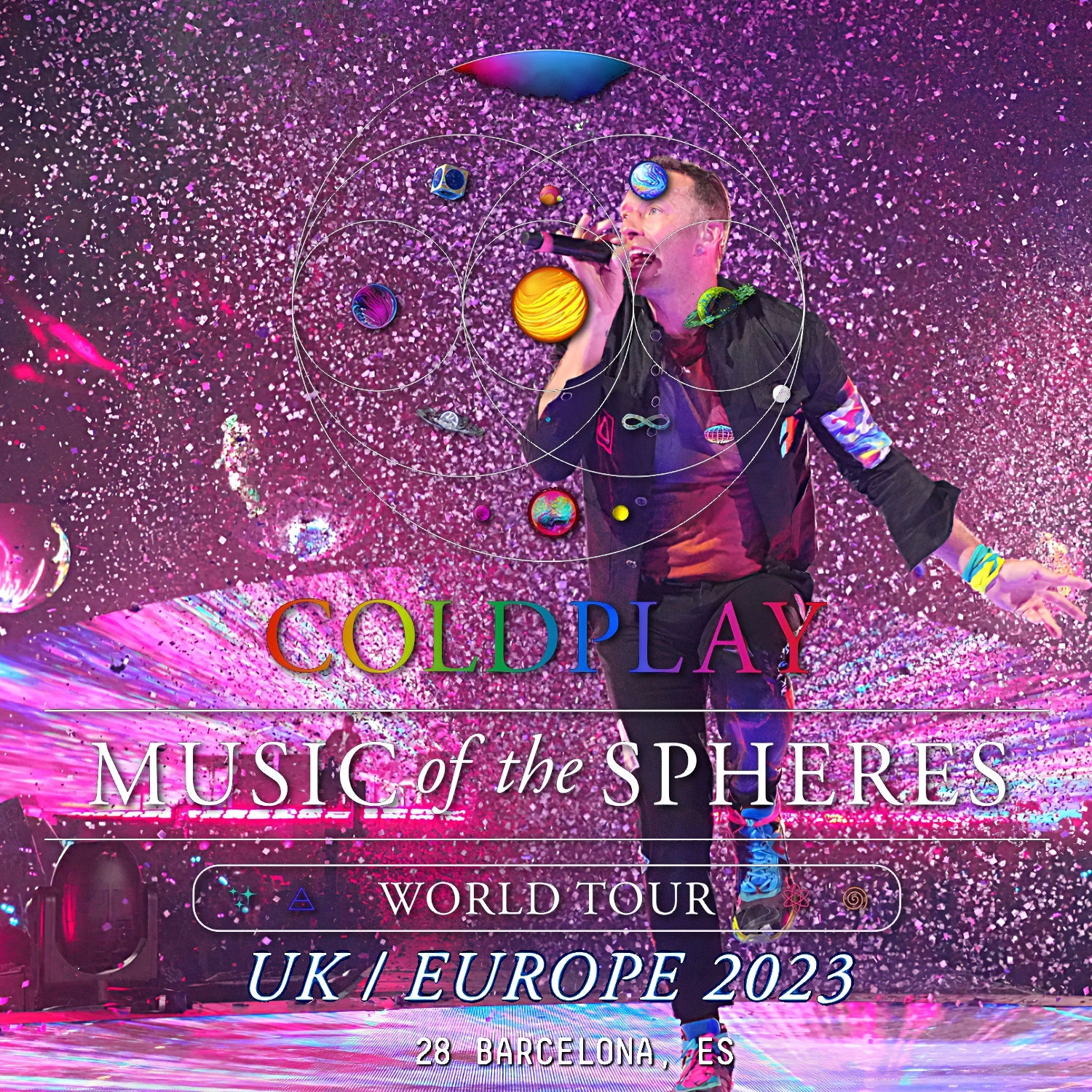 Coldplay 2023 European Tour May 28 Barcelona h_SBD