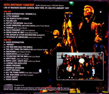 David Bowie David Bowie/NY,USA 1997 German FM Broadcast