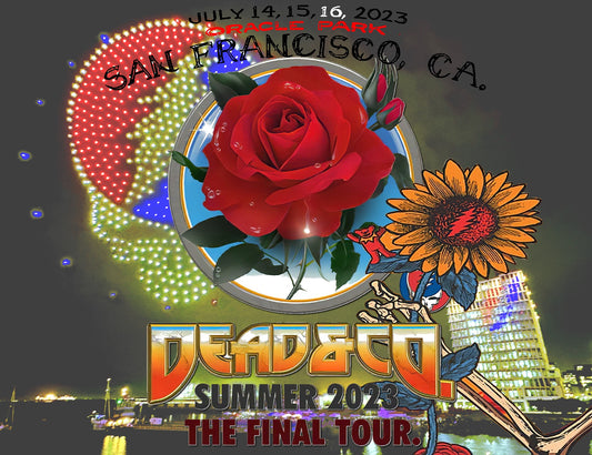 Final date of Dead & Company 2023 Summer Tour July 16, San Francisco +bonus