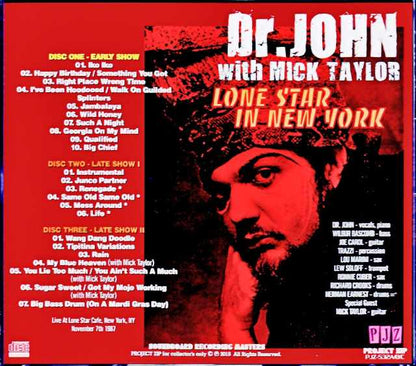 Dr. John Mick Taylor Dr. John Mick Taylor/NY,USA 1987 2 Shows Complete