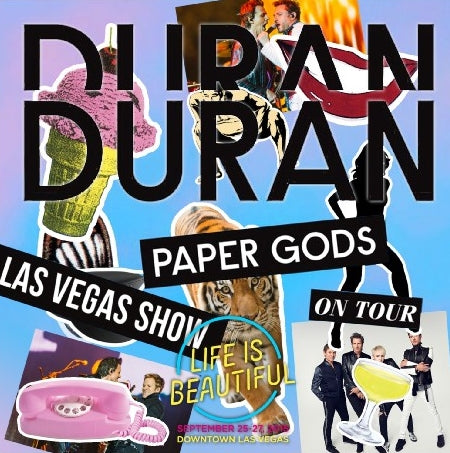 Duran Duran 2015 U.S. Tour September 26 Las Vegas SBD