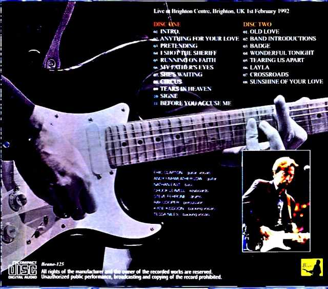 Eric Clapton Eric Clapton/England,UK 1992 Complete