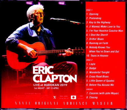 Eric Clapton Eric Clapton/Tokyo,Japan 4.13.2019 Omnidirectional Microphone