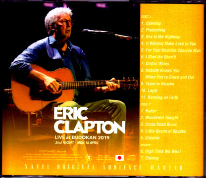 Eric Clapton Eric Clapton/Tokyo,Japan 4.15.2019 Omnidirectional Microphone