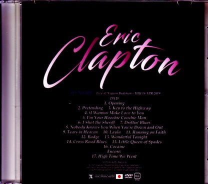 Eric Clapton Eric Clapton/Tokyo,Japan 4.18.2019 MK4 Master Ver