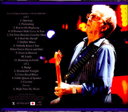 Eric Clapton Eric Clapton/Tokyo,Japan 4.20.2019 MK4 Master Ver