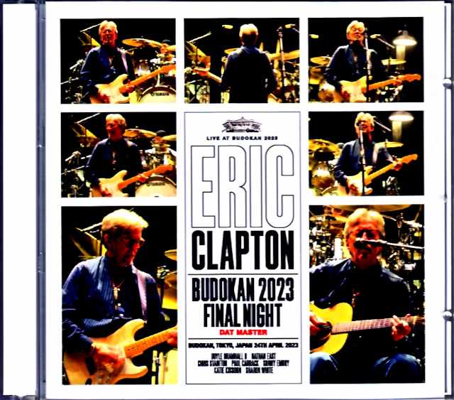 Eric Clapton Eric Clapton/Tokyo,Japan 4.24.2023 Complete DAT Master