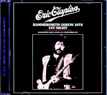 Eric Clapton Eric Clapton/London,UK 12.5.1978 Complete