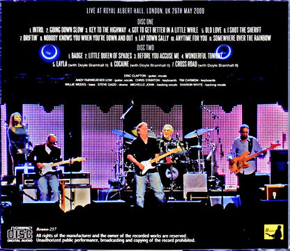 Eric Clapton Eric Clapton/London,UK 5.20.2009 Complete DAT Master