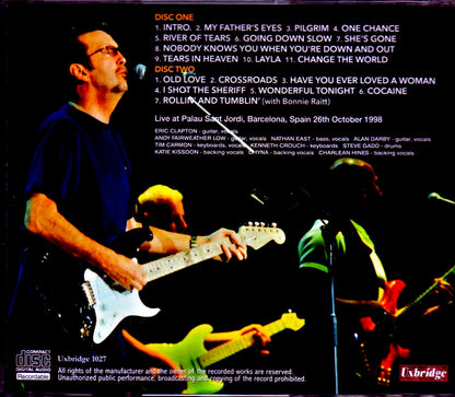 Eric Clapton Eric Clapton/Spain 1998 DAT Master