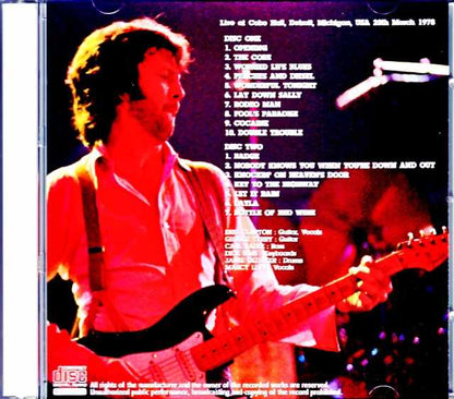 Eric Clapton Eric Clapton/MI,USA 1978 Complete