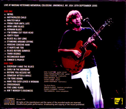 Eric Clapton Eric Clapton/NY,USA 1995 Upgrade