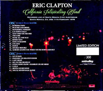 Eric Clapton Eric Clapton/CA,USA 2.11.1978 Complete