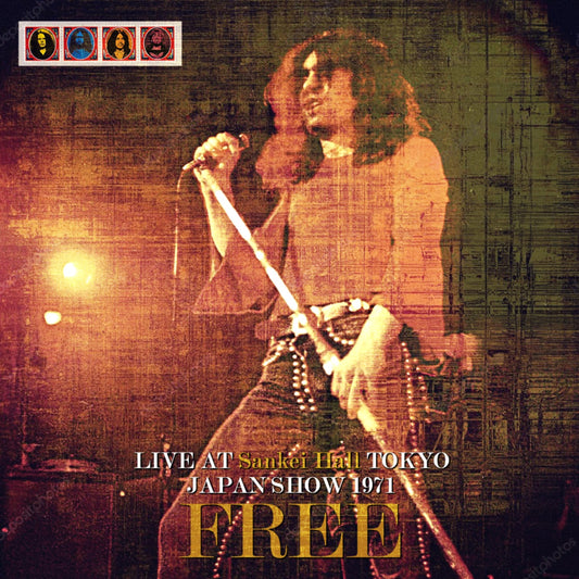 Free (Free w/Paul Kossoff) 1971 Japan tour May 1, Tokyo