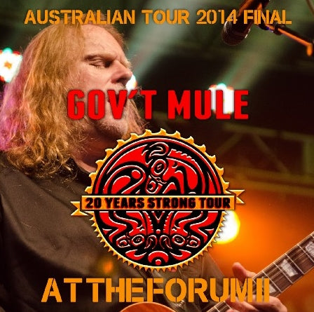 Government Mule 2014 Australia Tour Final Date April 23, Melbourne