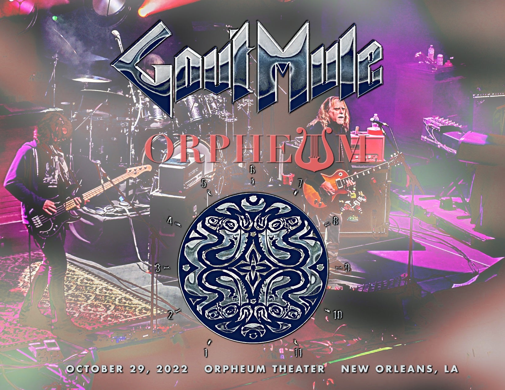 Government Mule 2022 US Tour October 29, Louisiana +bonus