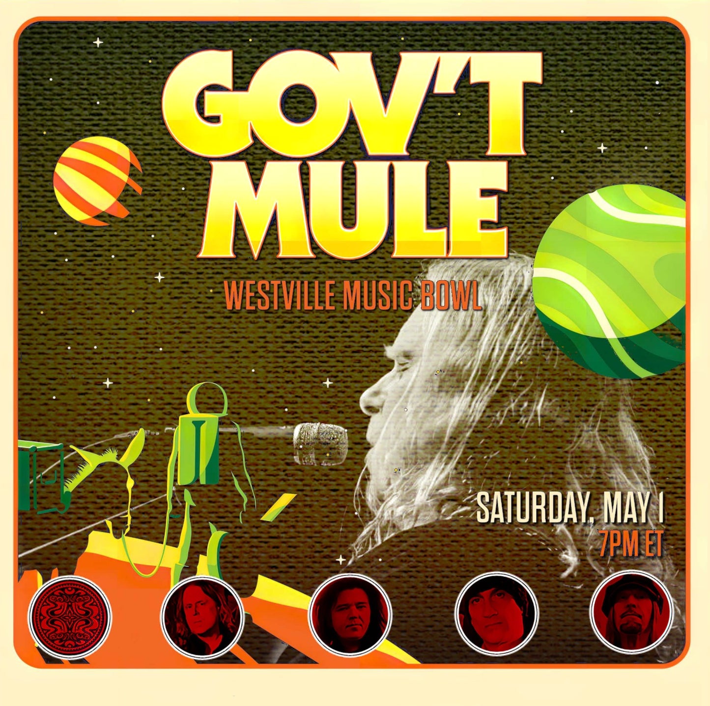 Government Mule May 1, 2021 Westville Music Bowl Show 2nd