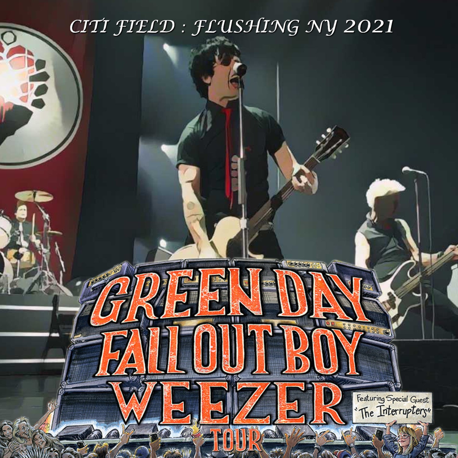 Green Day 2021 US Tour August 4, New York