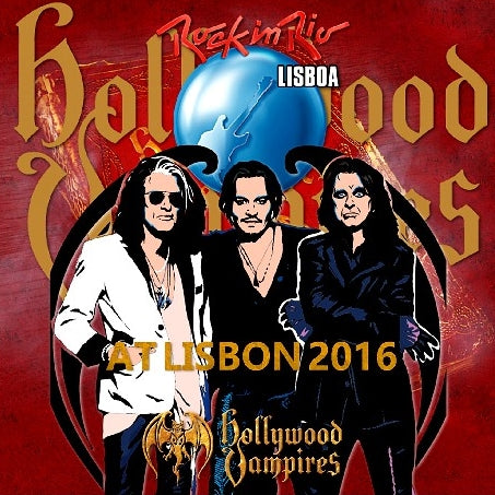 Hollywood Vampires, Lisbon, May 27, 2016 [Rock in Rio].