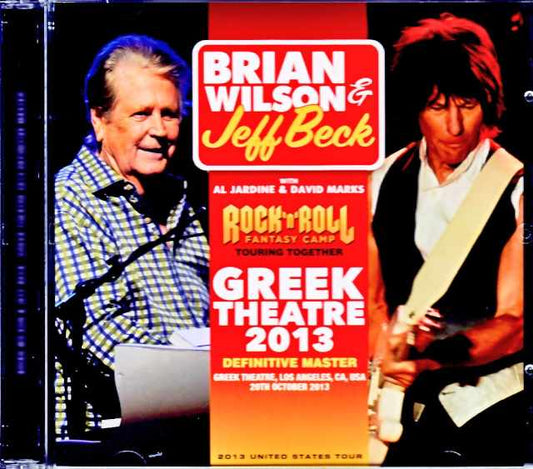 Jeff Beck Brian Wilson Jeff Beck Brian Wilson/CA,USA 2013 Complete Upgrade