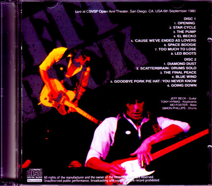 Jeff Beck Jeff Beck / CA,USA 1980