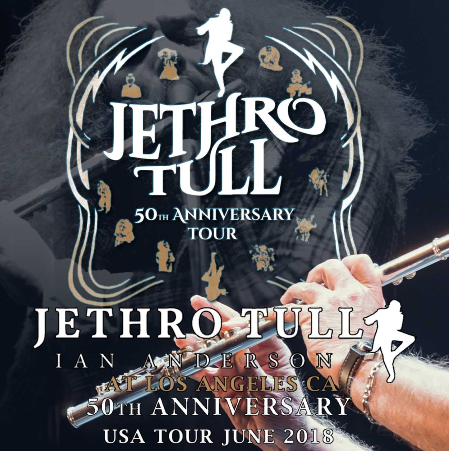 Jethro Tull 2018 50th Anniversary Concert June 1 California +bonus