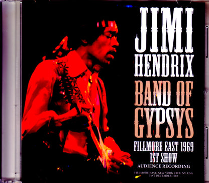 Jimi Hendrix,Band of Gypsys Jimi Hendrix/NY,USA 1969 1st Show AUD Recording