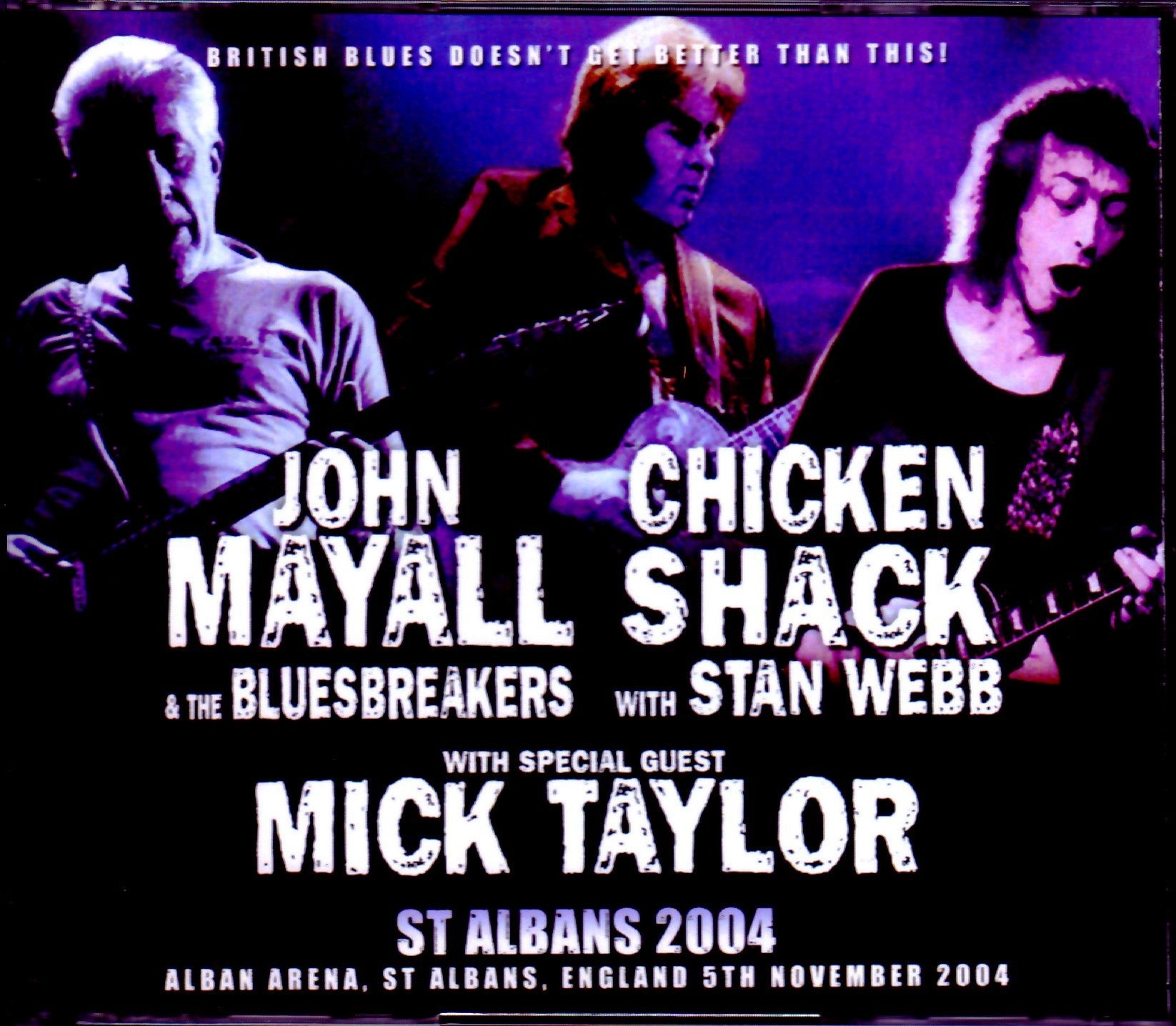 John Mayall & the Bluesbreakers Mick Taylor Chicken Shack with Stan Webb/England,UK 2004