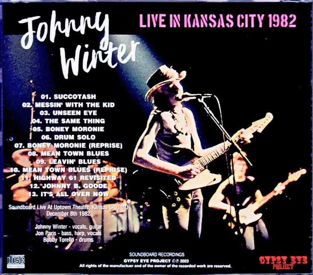 Johnny Winter Johnny Winter/MO,USA 1982