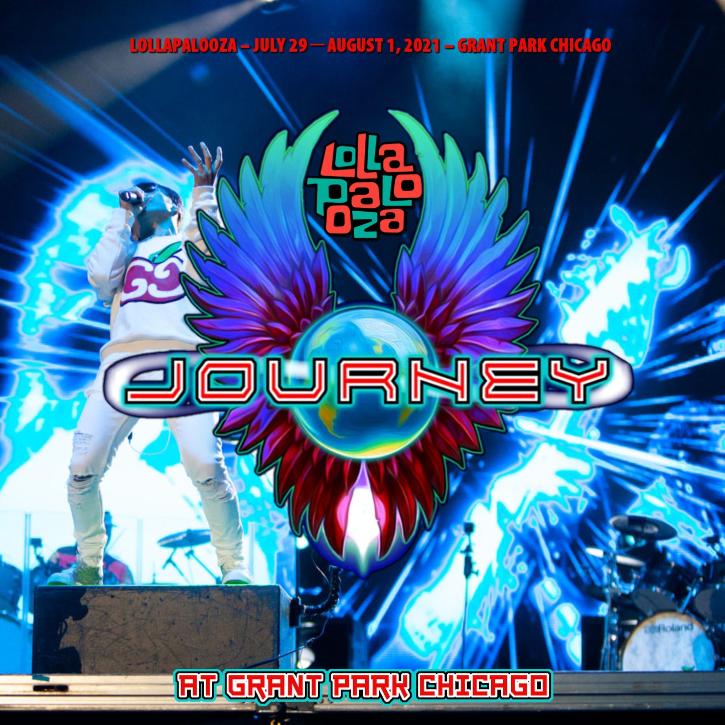 Journey July 31, 2021 Chicago [Lollapalooza 2021] SBD